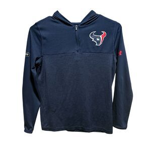 Under Armour NFL Houston Texans Combine Authentic HeatGear Hoodie Youth Medium